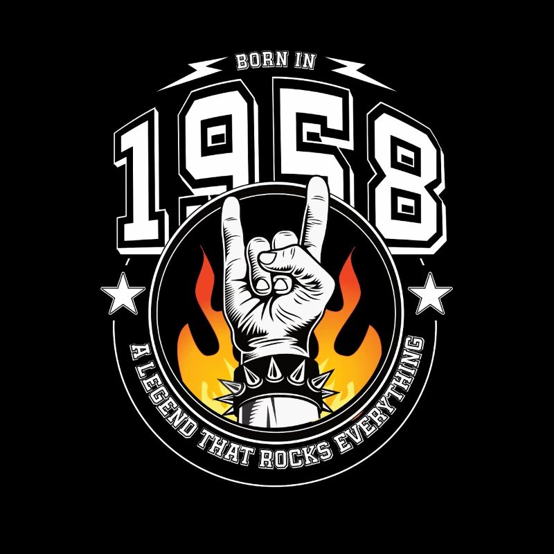 1958 Birthday, rocks everything