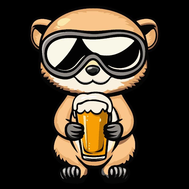 Erdmännchen Apres Ski Bier