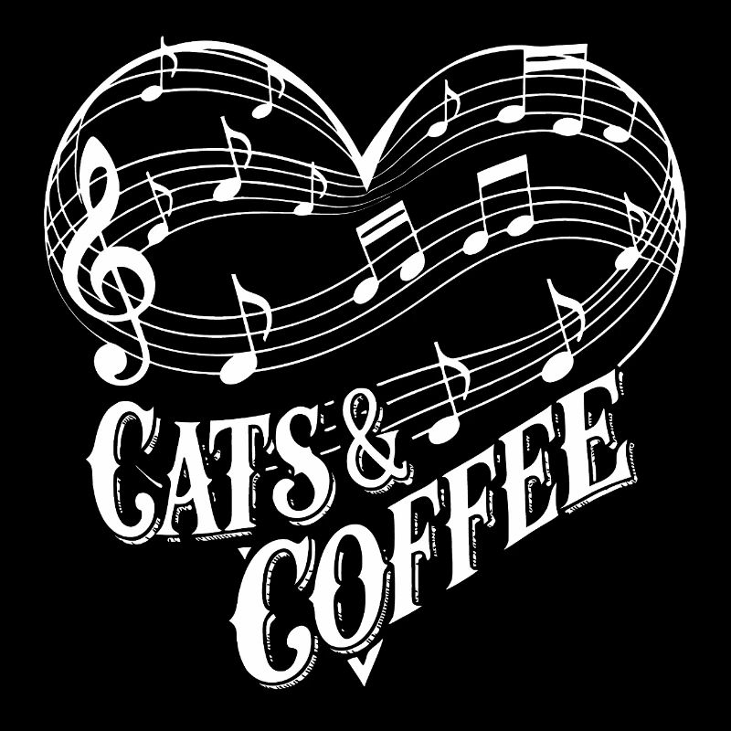 J’adore les chats et le café