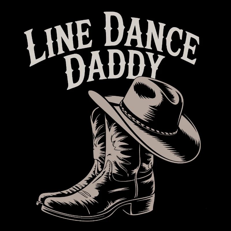 Line Dance Dad My Daddy Dances Line Dance