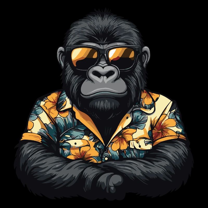 Gorilla Comic Cool Summer