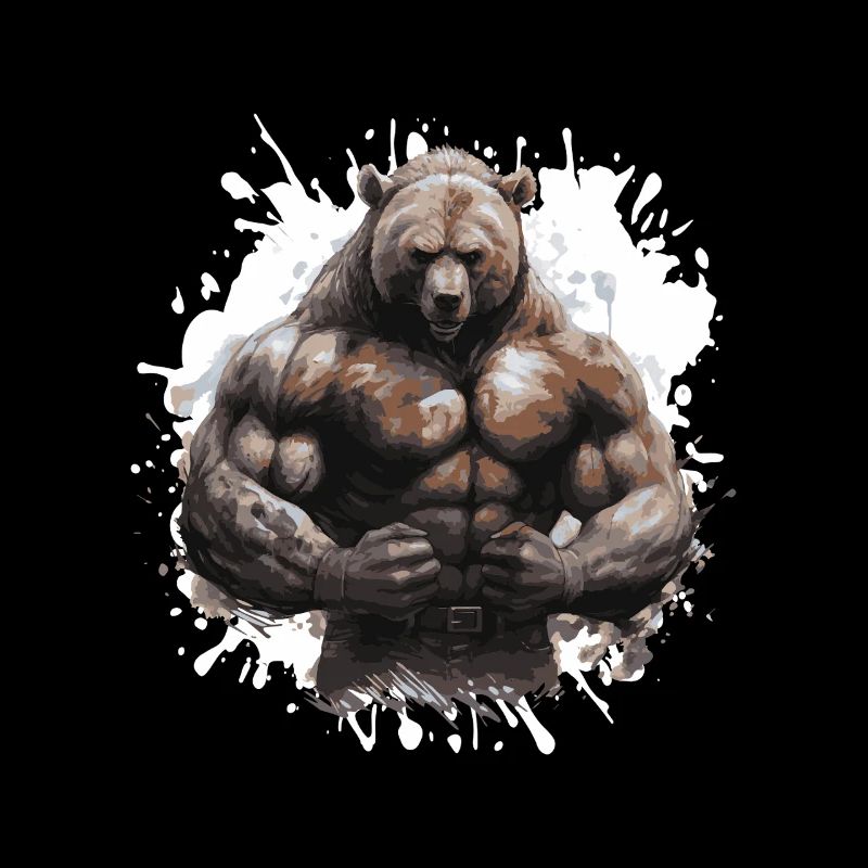 Muscles du grizzli