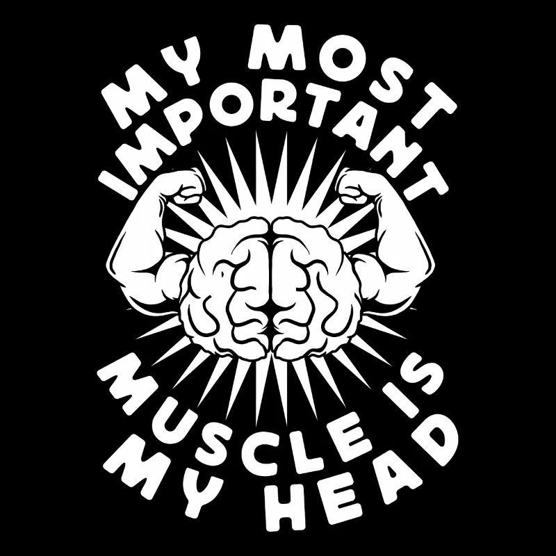 Powerlifting Bodybuilder Important My Head Gym