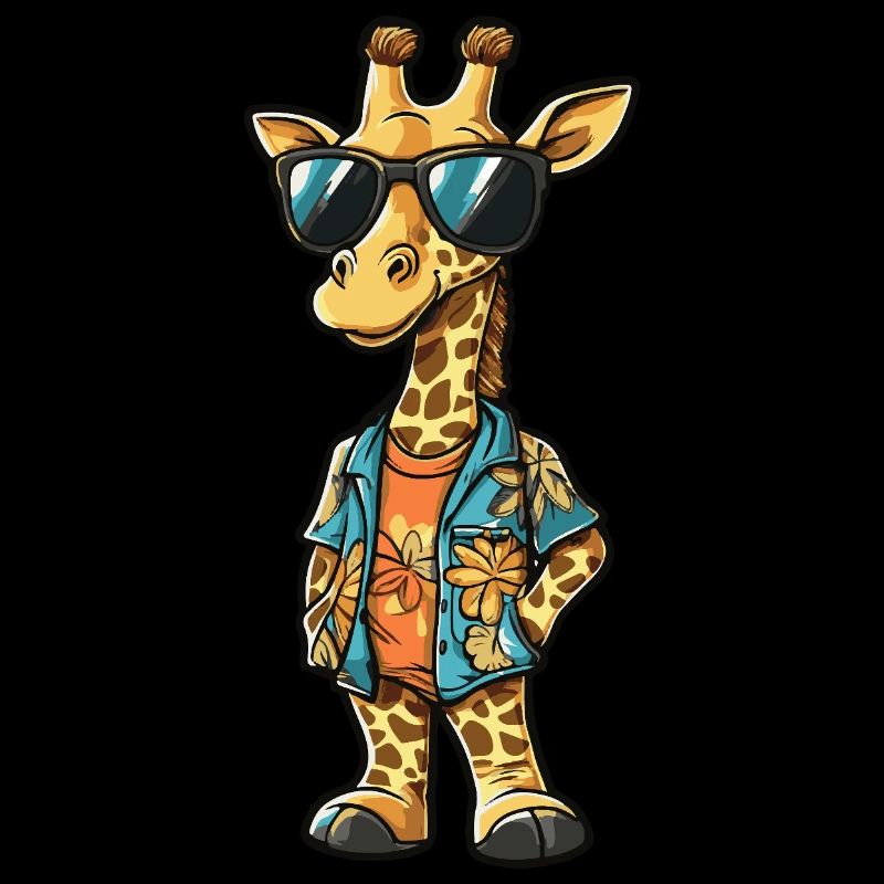 Giraffe Cool Summer