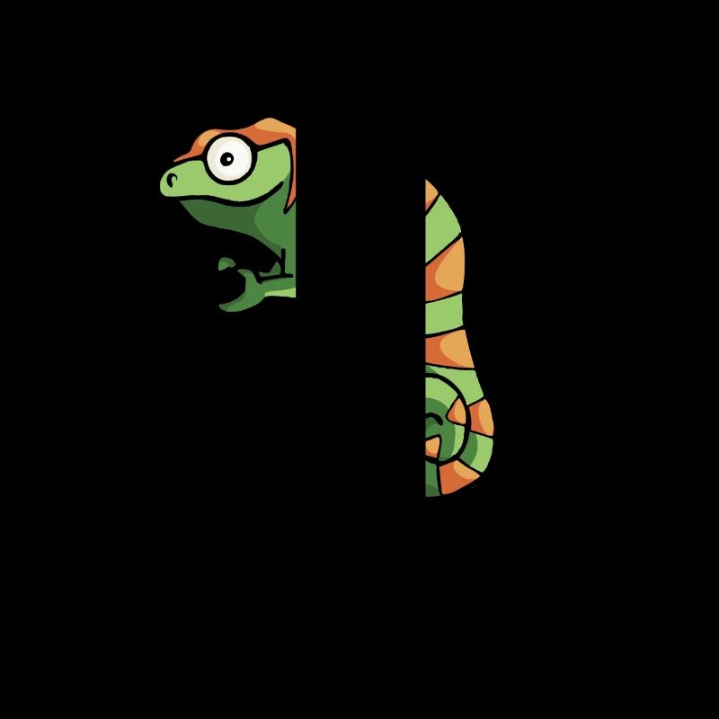 colored chameleon