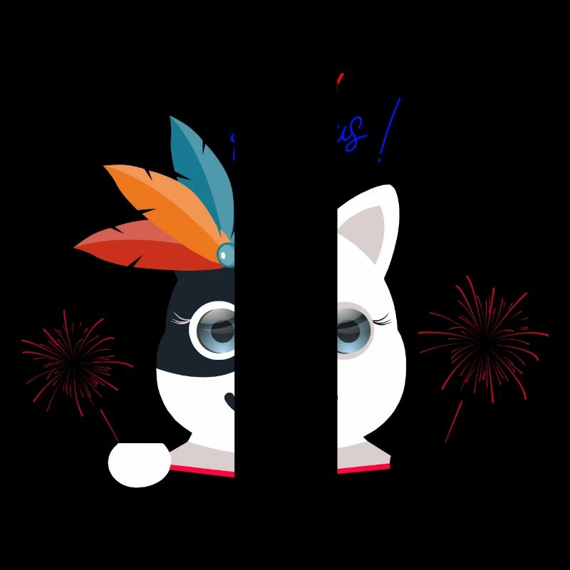 Grüße von einer blauäugigen Katze.