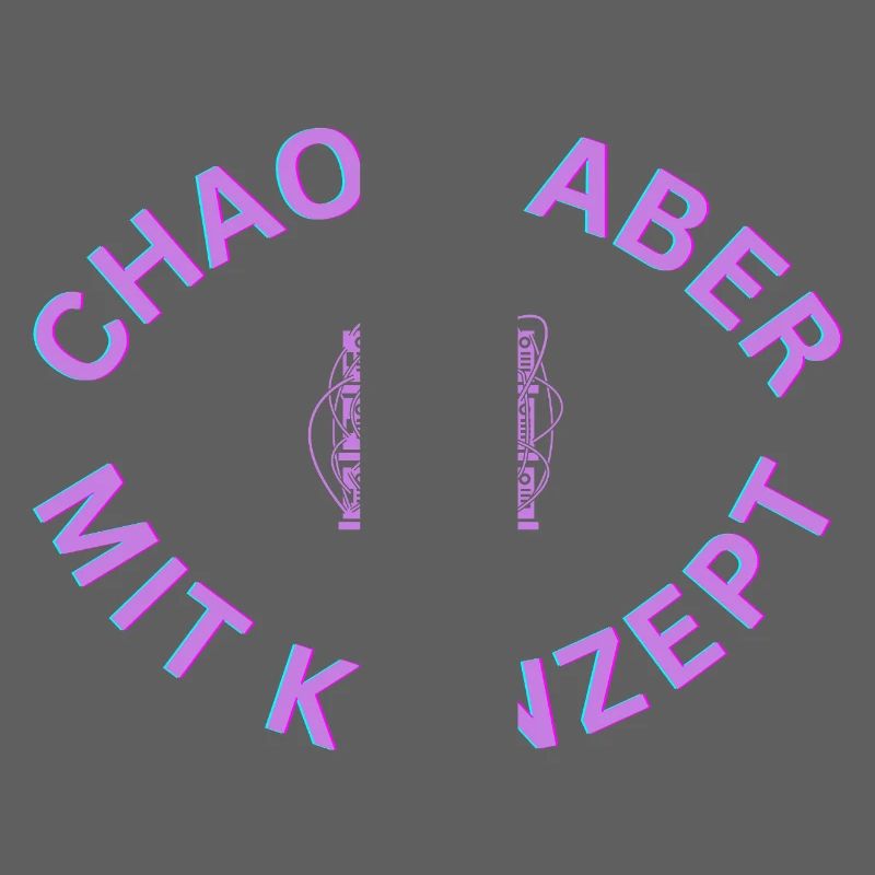 Chaos spruch Tshirt pullover