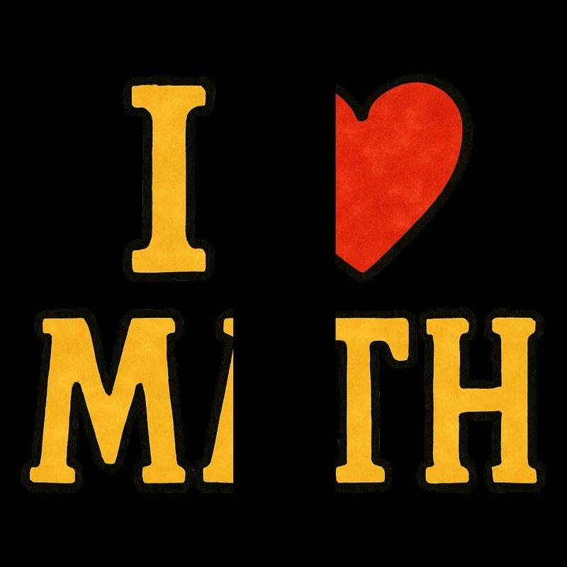 I ♥ Math – nerdig und stolz