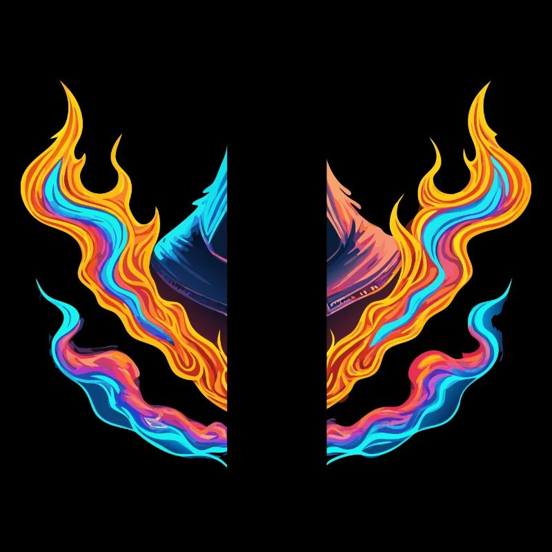 TRANSFORMATIVE KRAFT VON NEONFLAMMEN