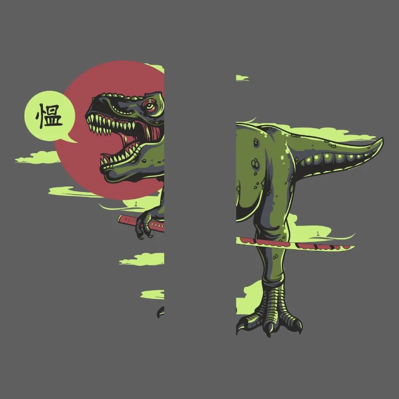 Samurai Rex Dinosaurier