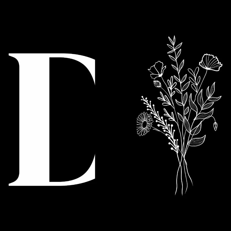 Lette d fleurs minimalistes