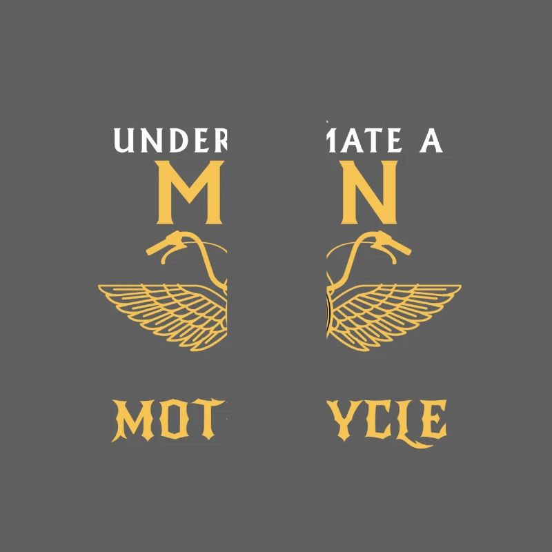 UNDERESTIMATE NEVER A MAN AND HIS MOTORCYCLE.