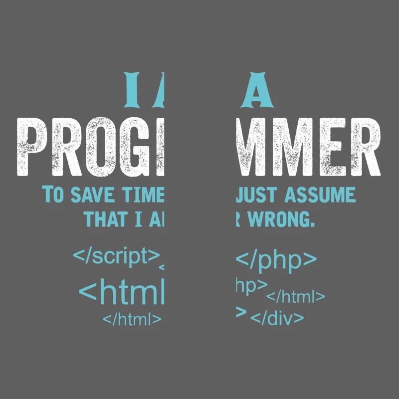 I Am A Programmer...