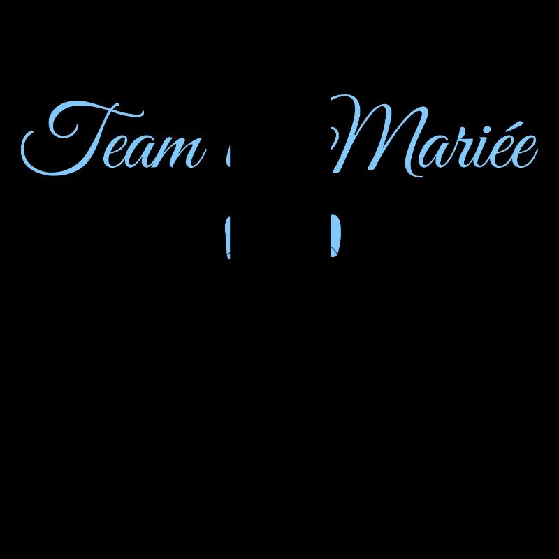 Team The Bride Blue Bow