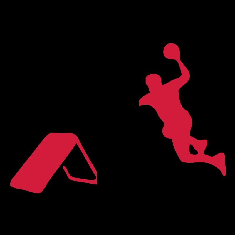 Tchoukball silhouette shadow shadow9 goal