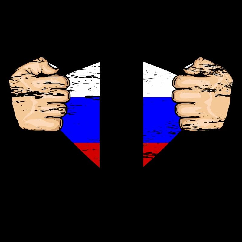 Conception du drapeau de la Russie utilisée