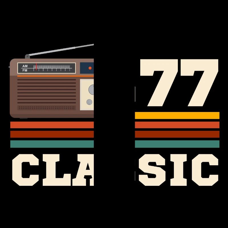 Anniversary 1977 retro classic