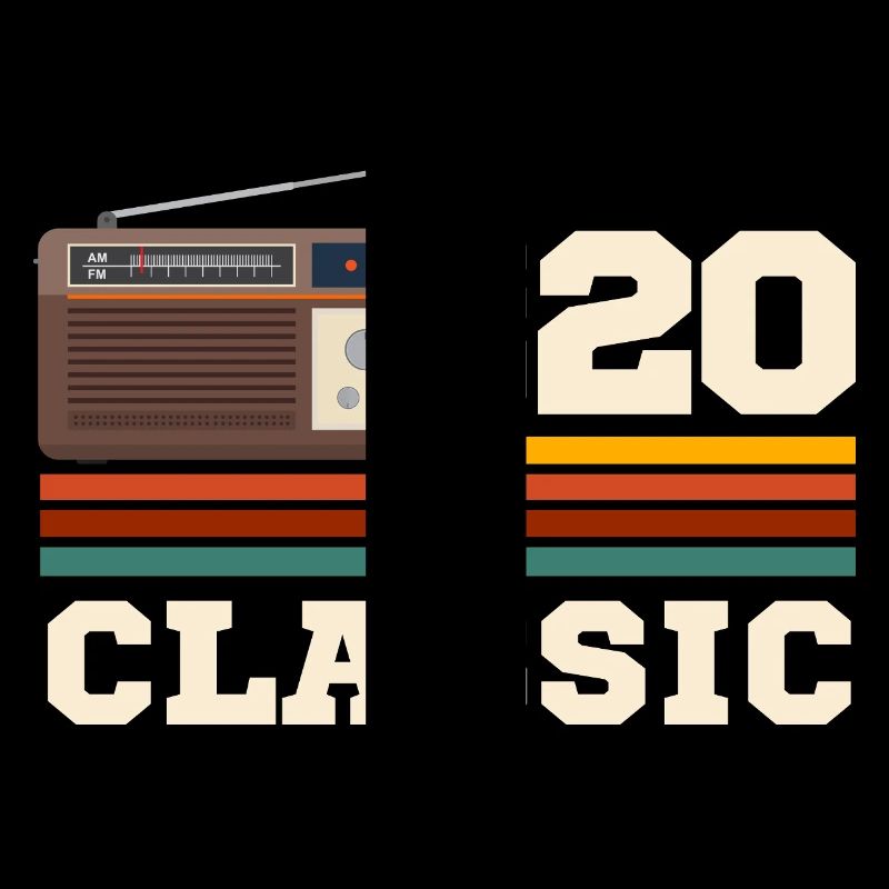 Retro classic 2020 anniversary