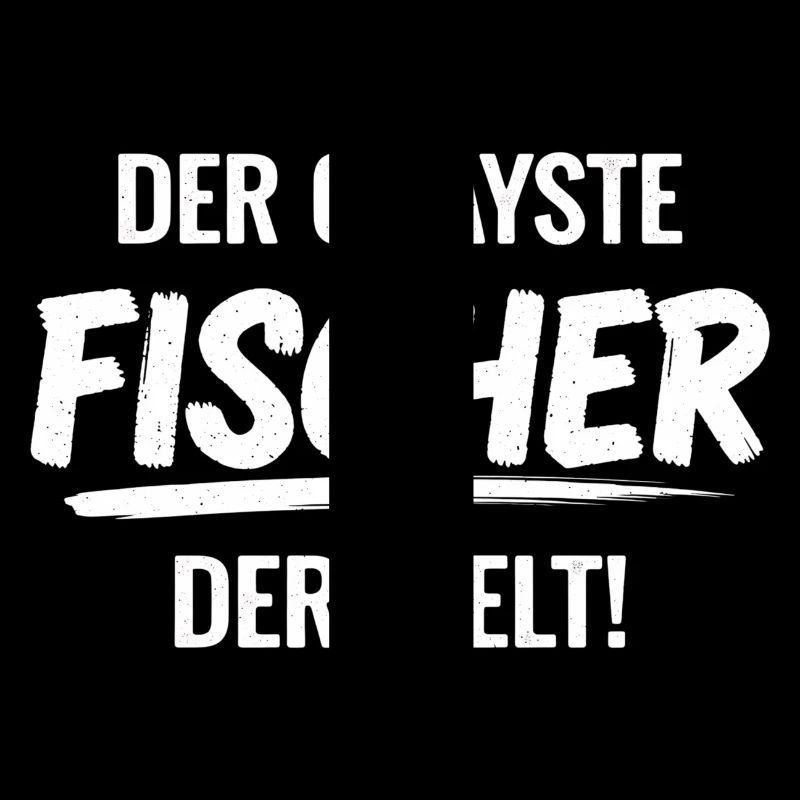 Fischer Angler Spruch Geschenkidee
