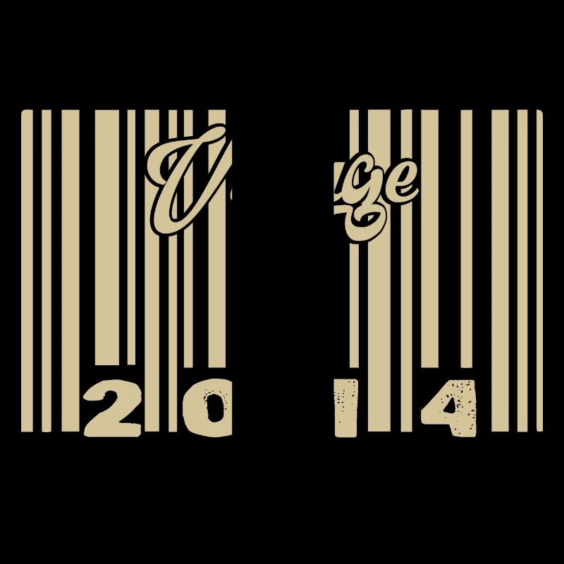 vintage 2014 Code barre 2014: Année 2025.