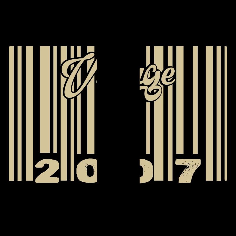 vintage 2007 Code barre 2007: Année 2025.