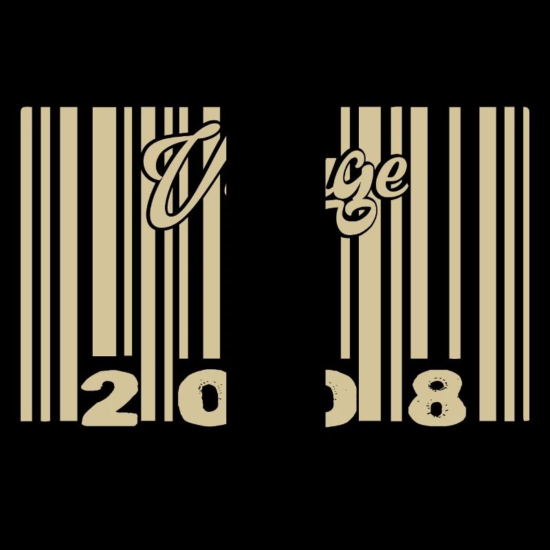 vintage 2008 Code barre 2008: Année 2025.