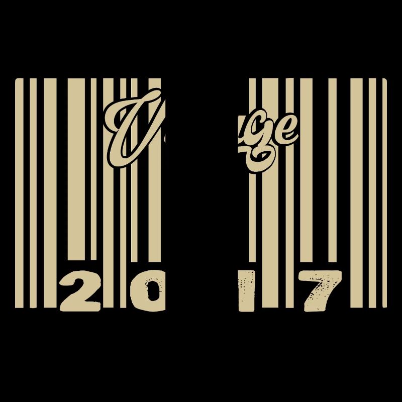 vintage 2017 Barcode 2017: Year 2025.