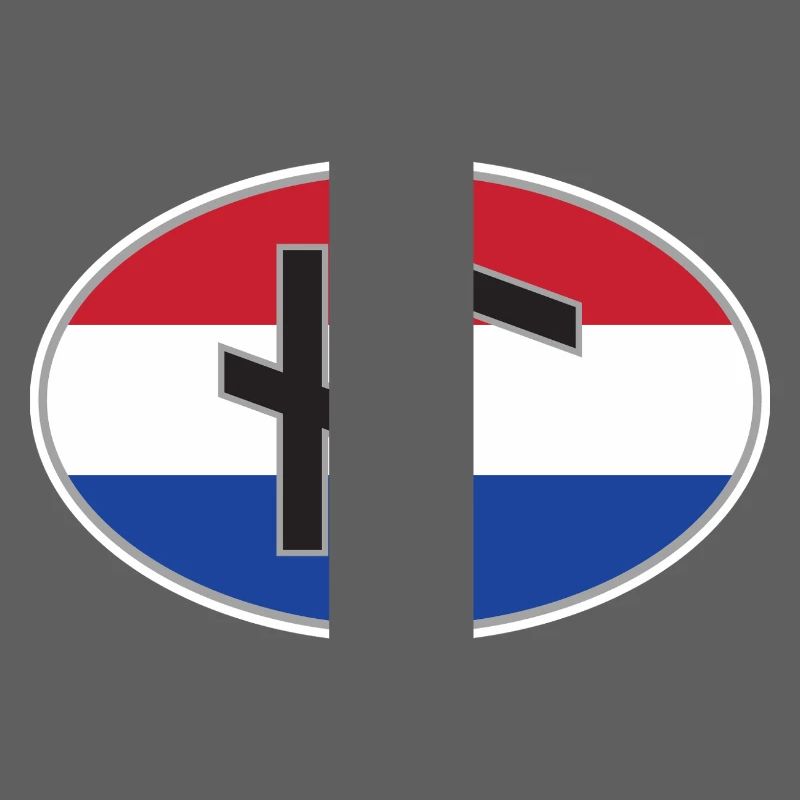 NL (Nederland) Runen-Ländercode-Aufkleber