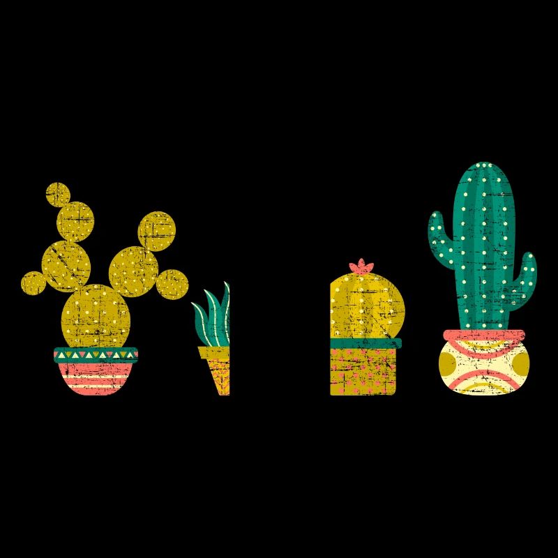 Cool Cactus Illustration Design