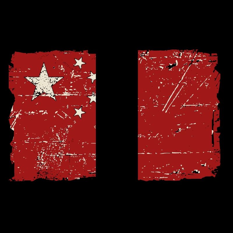 China Vintage Flag