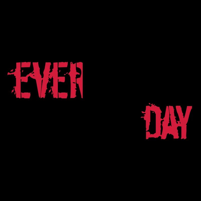 everyday is training day gym muscle strong workout