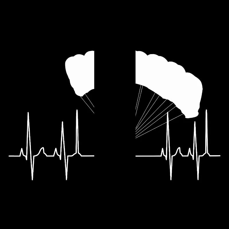 Cardiogram Paraglider White