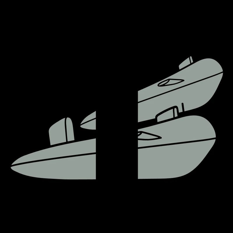 2 Submarines Fleet Two Squadrons Group Team Crew