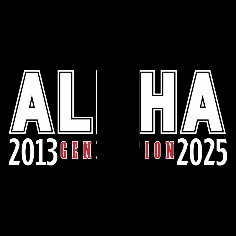 The Alpha Generation 2013-2025