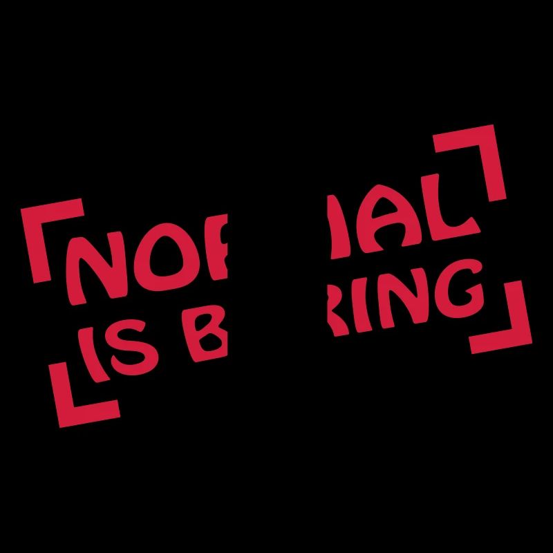 Normal Is Boring Frame