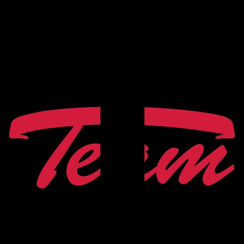 Text logo design couple dream team logo