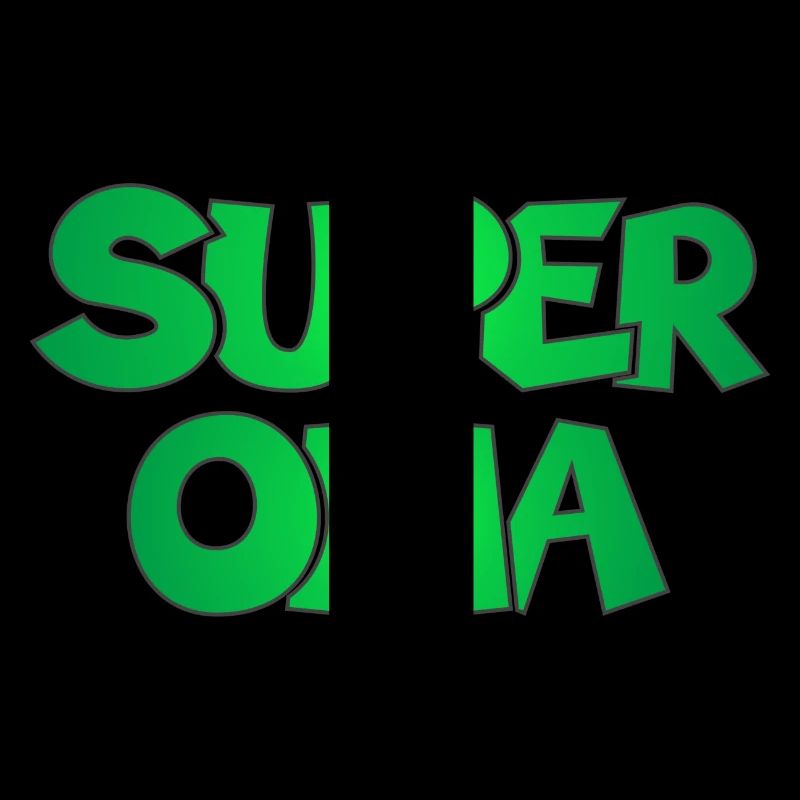 Super Oma Grossmutter