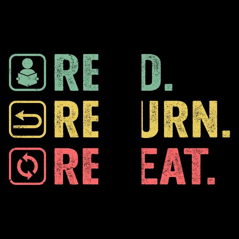 Read, Return, Repeat, Book Lover