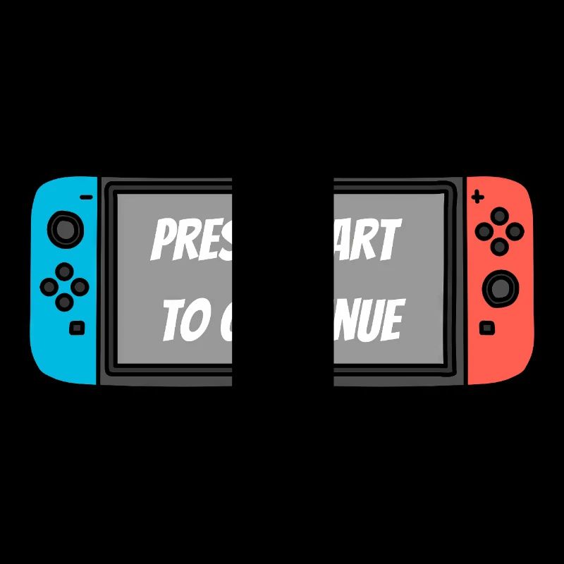 Press Start to Continue – Switch style