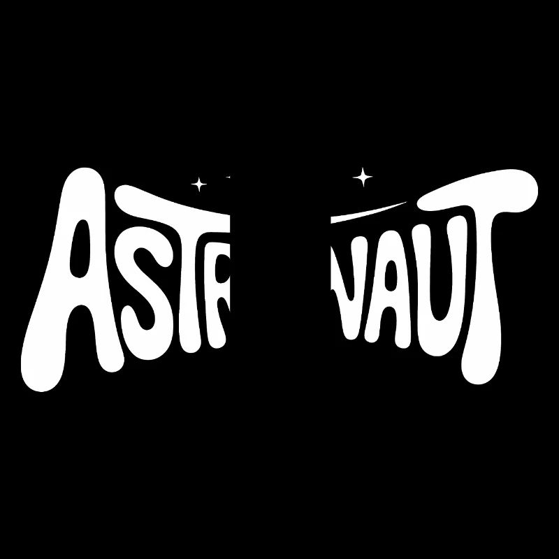 Astronaute - Cool Astonomy Logo