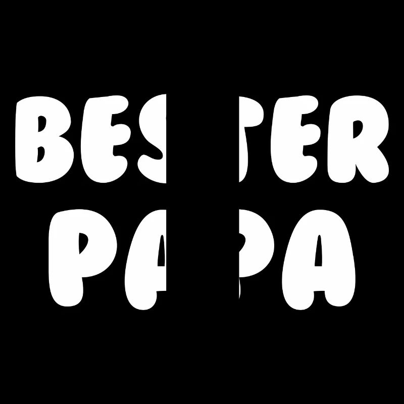 Bester Papa Weiß