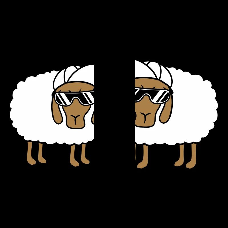 Two Sheep Sunglasses 2 Cappy Cap Summer Crew