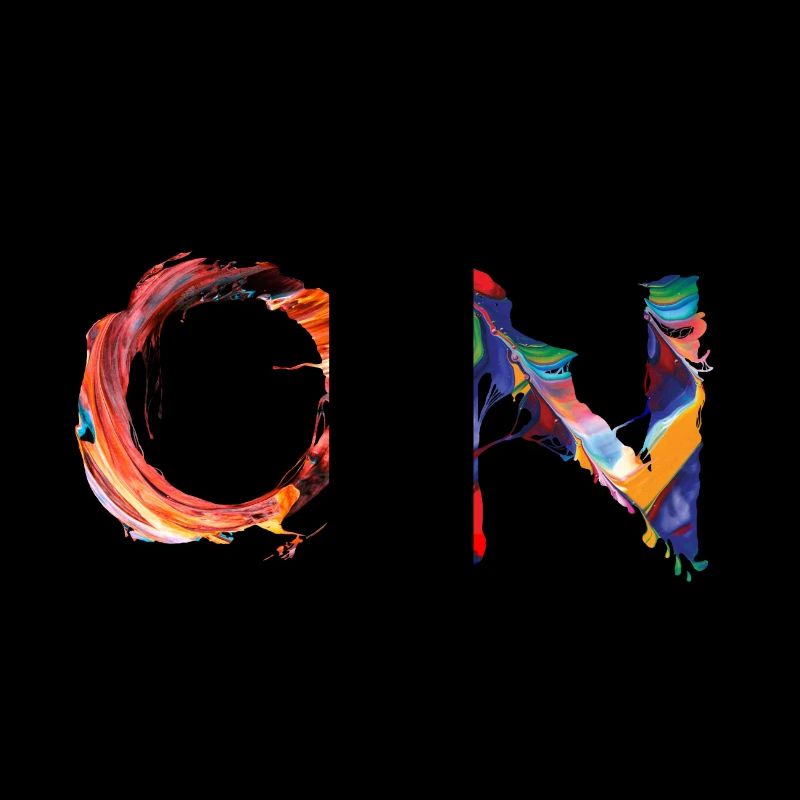 ON – Design de couleur abstrait avec une puissance de déclaration