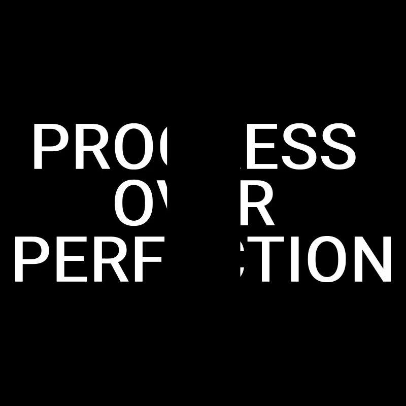 Le progrès plutôt que la perfection
