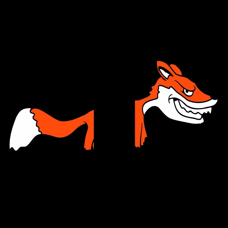 Fuchs Böser Blick Gefährlich Rotfuchs Wildes Tier