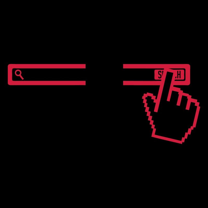 add text search bar pointer