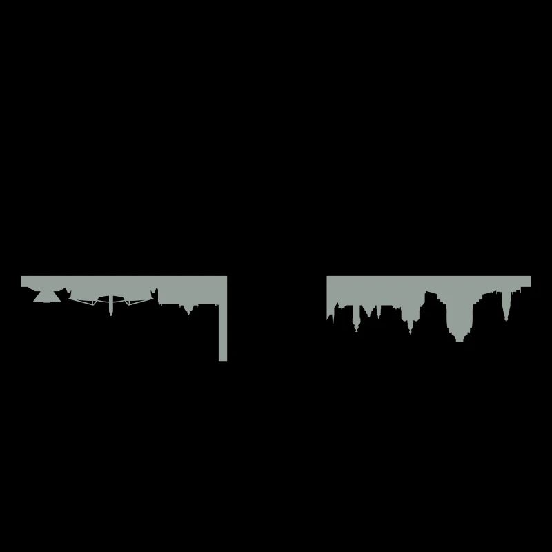 Skyline Leipzig Schatten