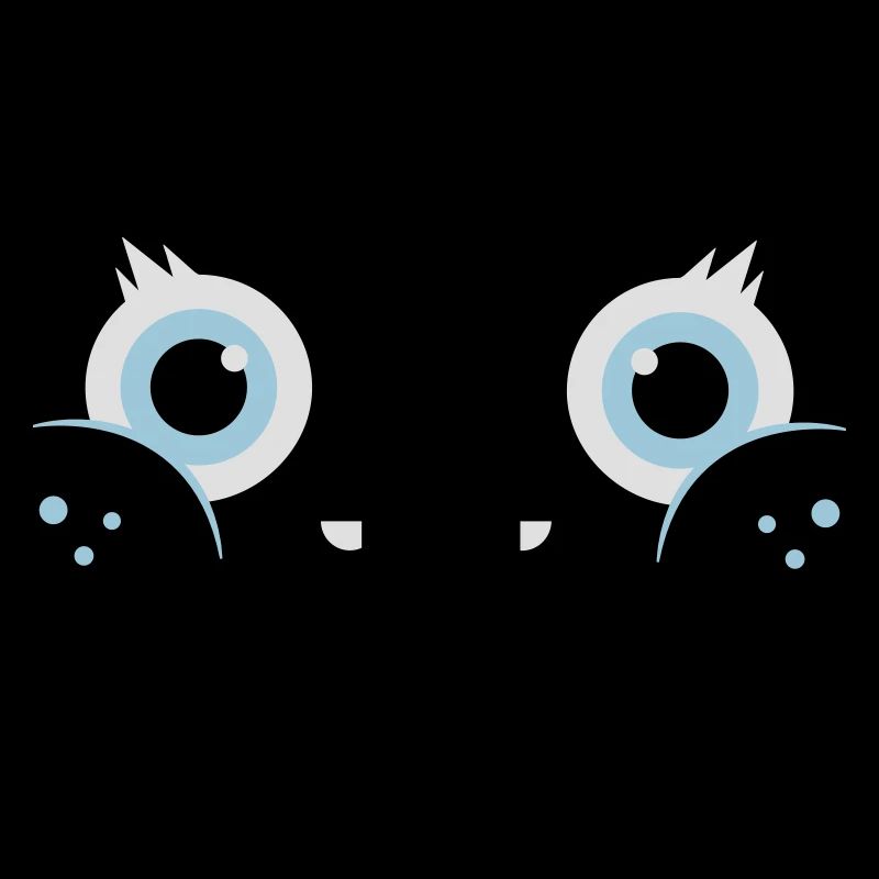 Drôle et mignon de Kawaii Visage Comic / Smiley