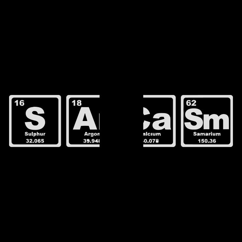 SARKASMUS PERIODENSYSTEM