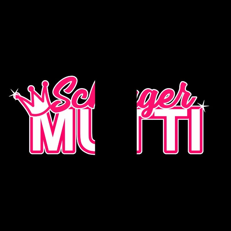 Schlager Mutti Pink Krone
